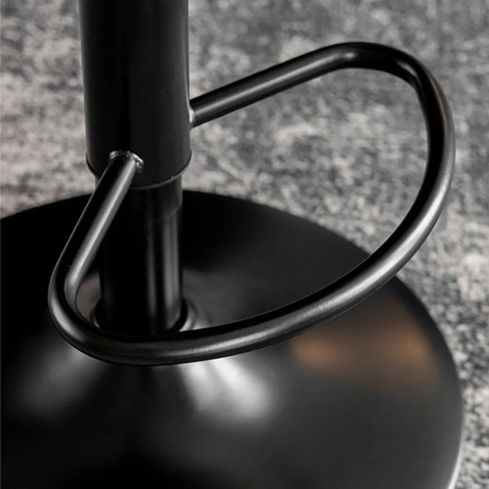 2 Pcs Bar Stools Kitchen Bar Stool Leather Barstools Swivel Gas Lift Counter Chairs BS8406 Brown