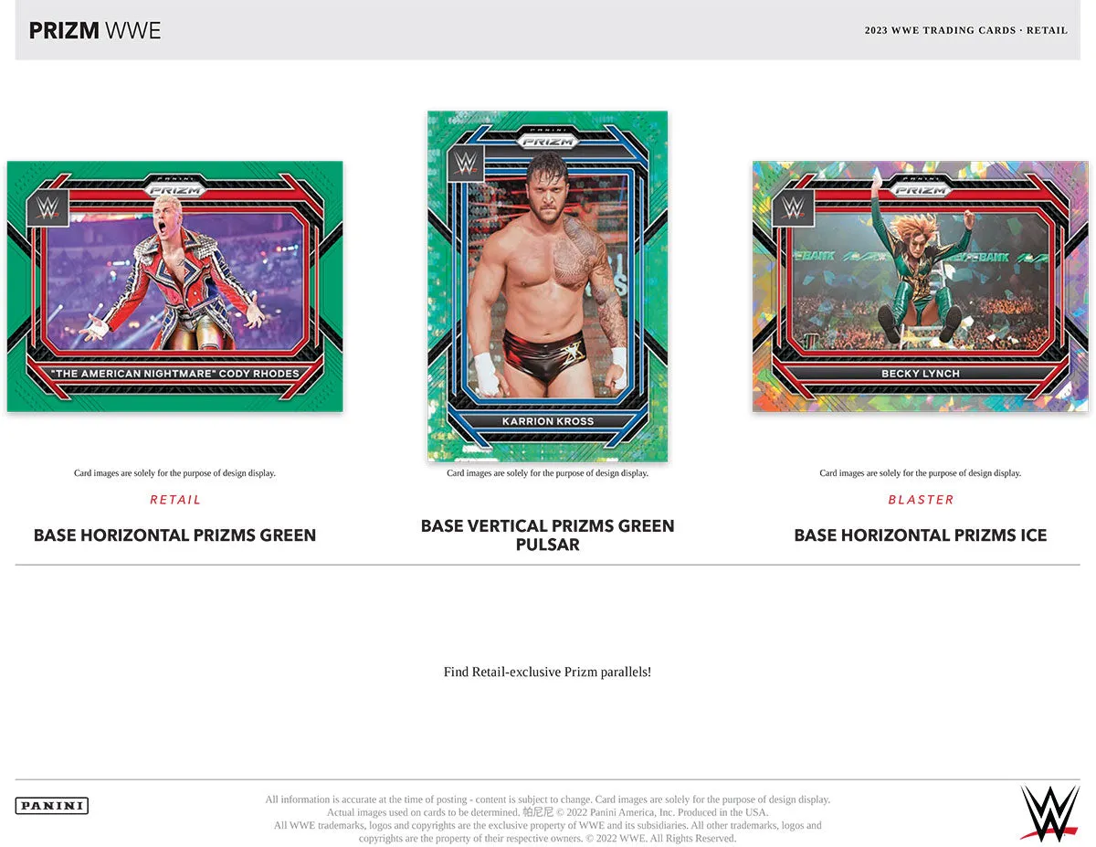 2023 Panini Prizm WWE Blaster Box #13858