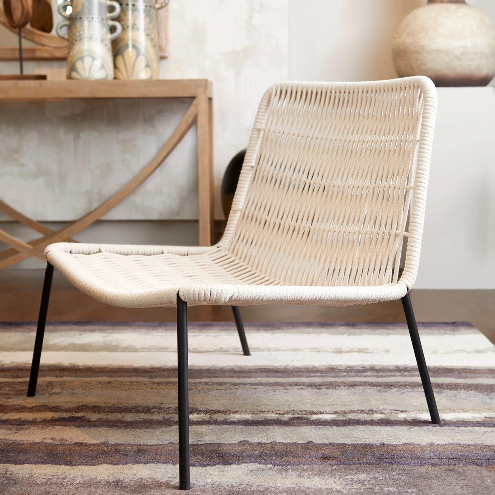 Althea Accent Chair|White by Cyan