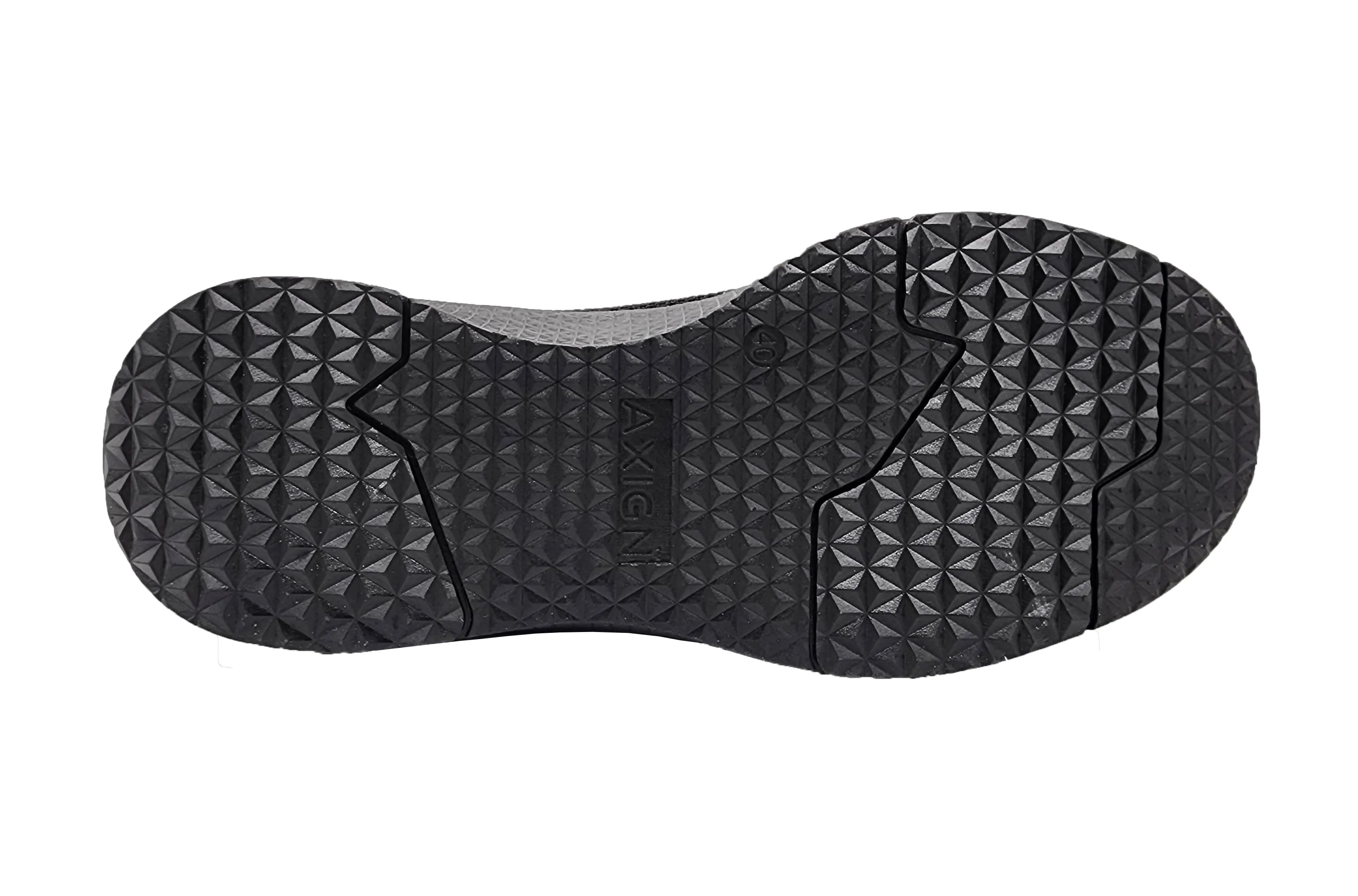 Axign River V2 Lightweight Casual Orthotic Shoe - Full Black