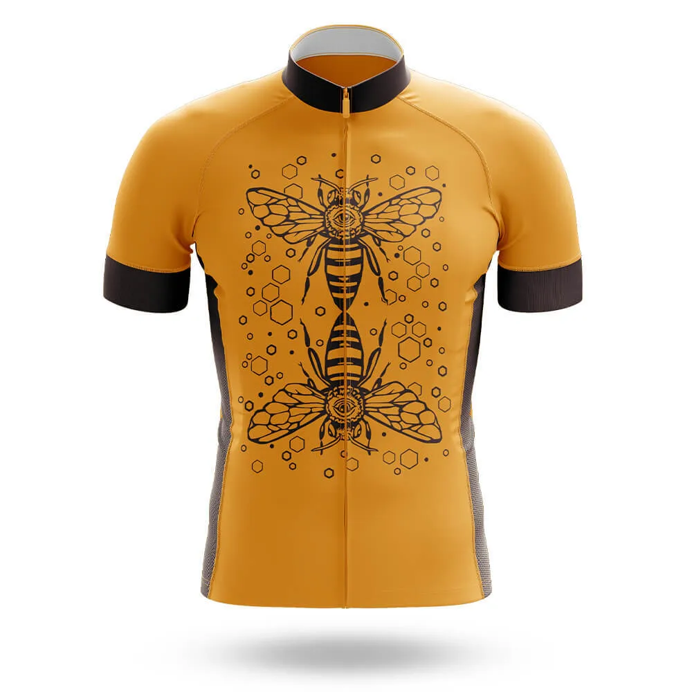 Bee Geometric - Men's Cycling Kit