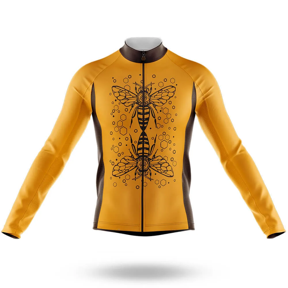 Bee Geometric - Men's Cycling Kit