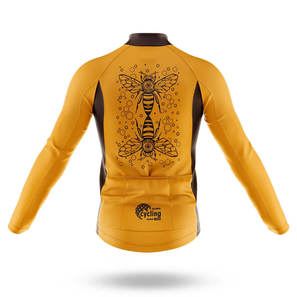 Bee Geometric - Men's Cycling Kit