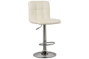 Bellatier Bone Adjustable Height Bar Stool (Set of 2)