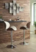 Bellatier Bone Adjustable Height Bar Stool