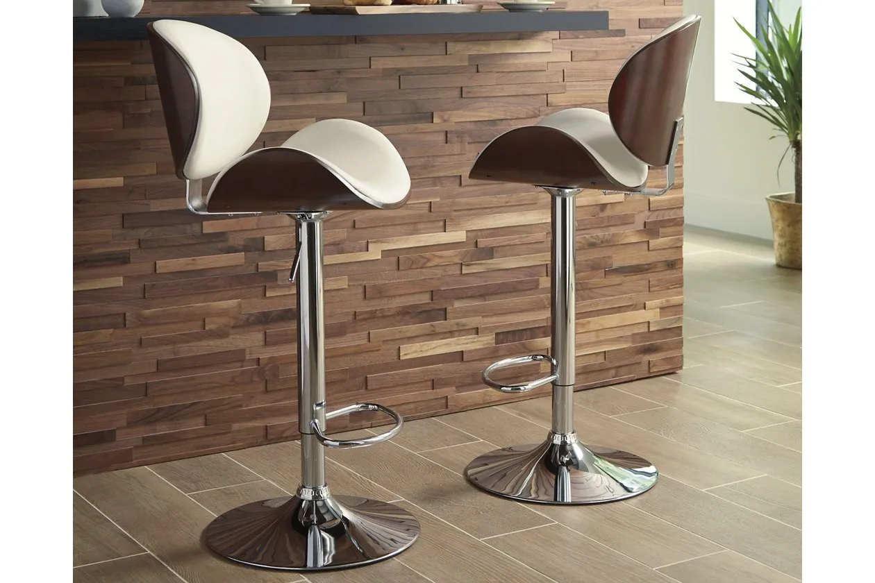 Bellatier Bone Adjustable Height Bar Stool
