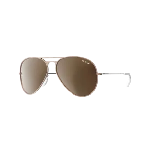 Bex Wesley Rose Gold Brown Glasses