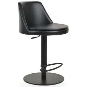 Black Adjustable Bar Stools Martini