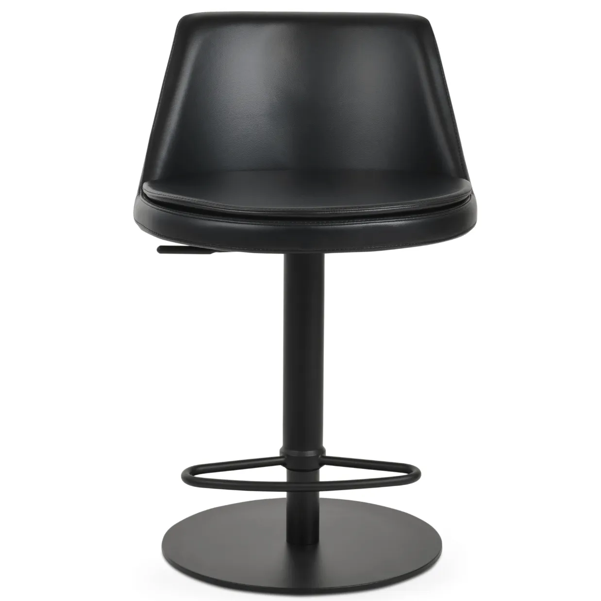 Black Adjustable Bar Stools Martini