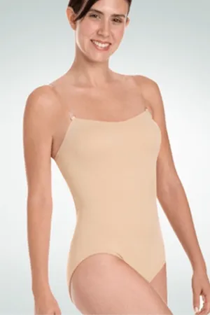 Body Wrappers Adult Padded Bust Versatile Halter/Tank Leotard