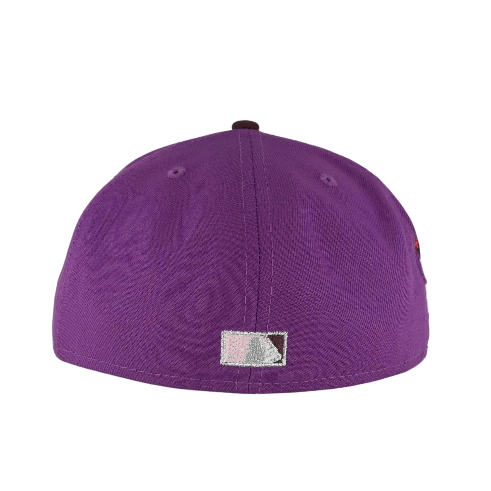 Chicago Cubs Grape Maroon New Era 59FIFTY Fitted Hat