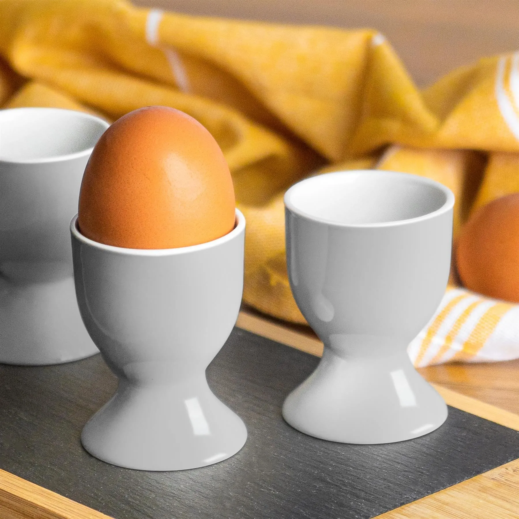 China Egg Cups - Pack of 6 - By Argon Tableware