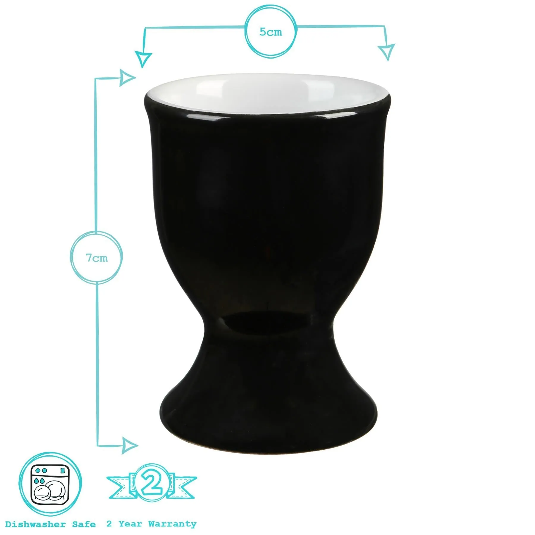 China Egg Cups - Pack of Two - By Argon Tableware