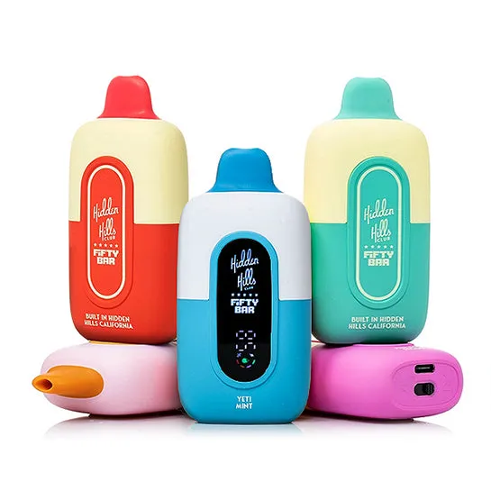 Fifty Bar x Hidden Hills 20k Disposable Vape - 20,000 Puff