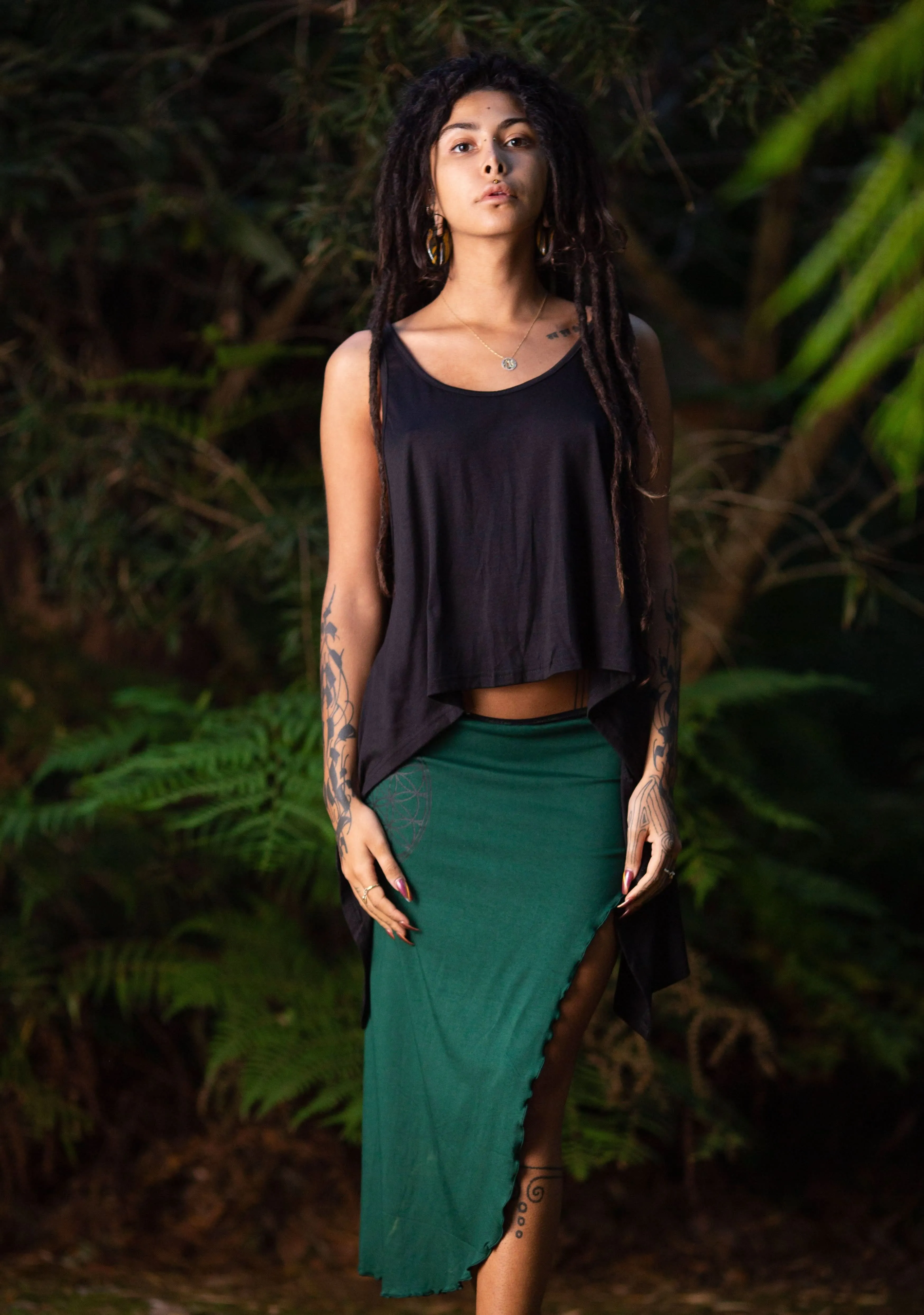 Free Flow Top - Black