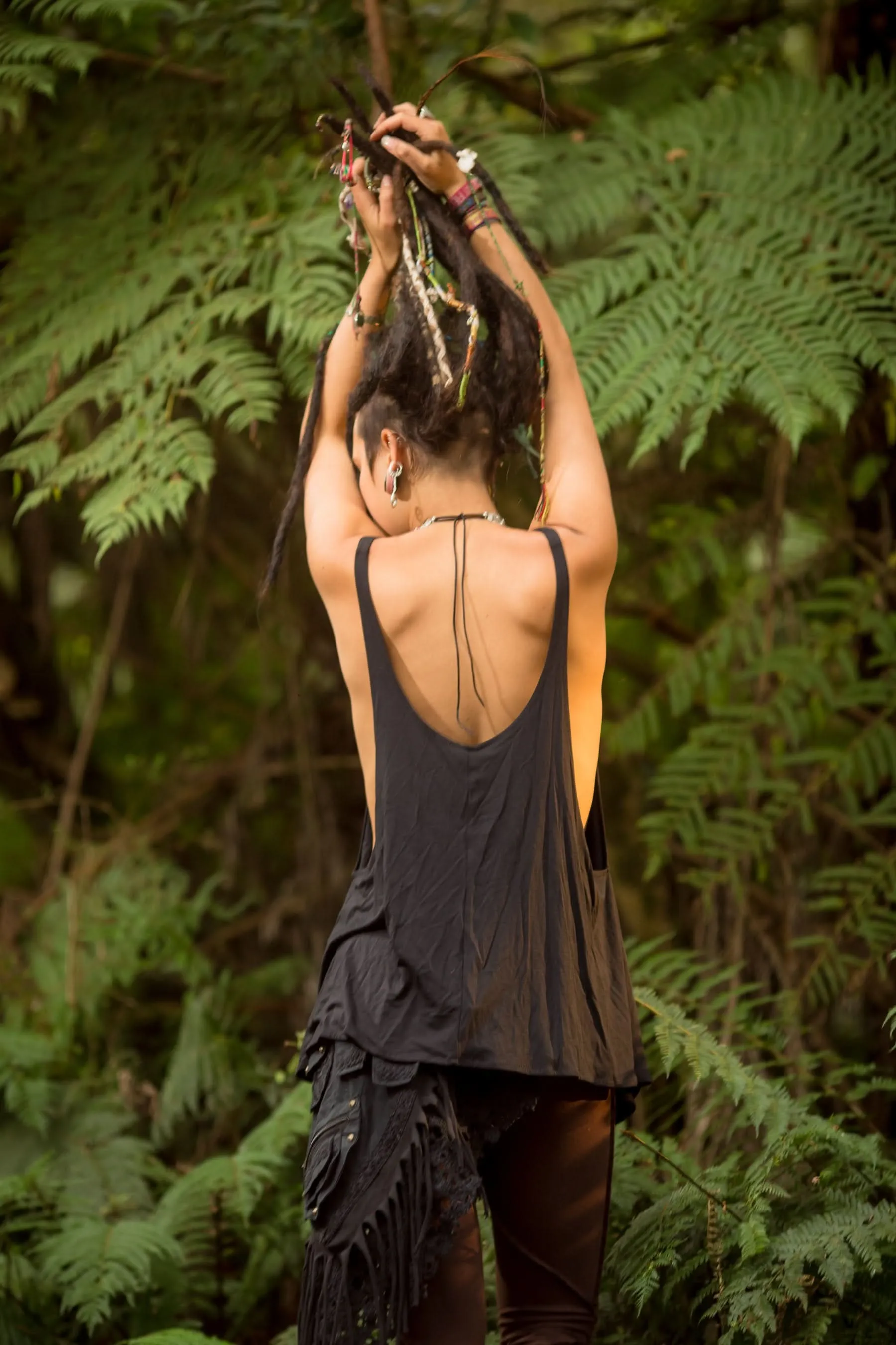 Free Flow Top - Black