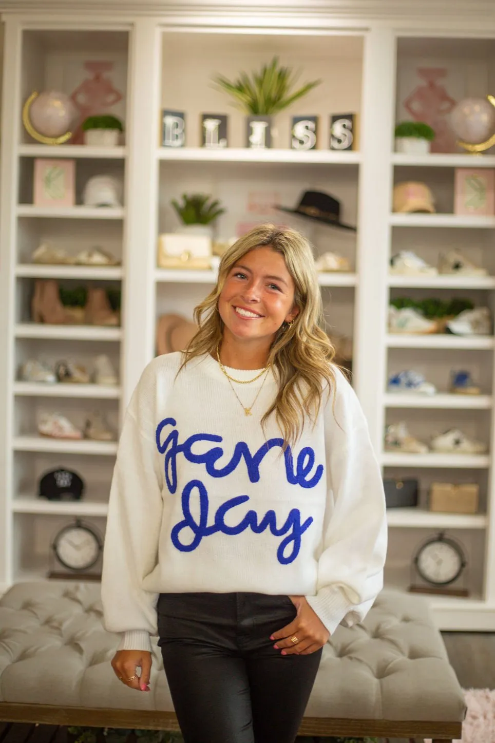Game day light weight football sweater