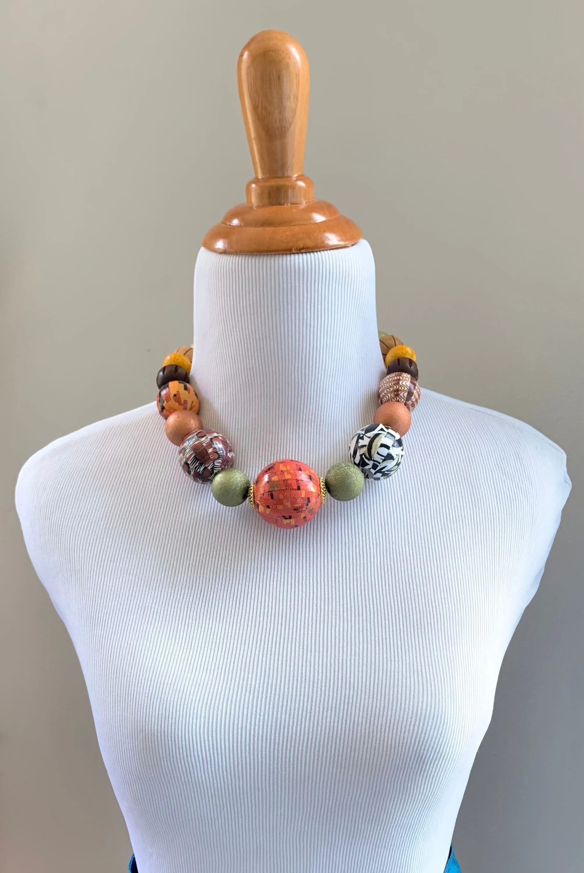 Give Thanks Queen Mum Statement Necklace