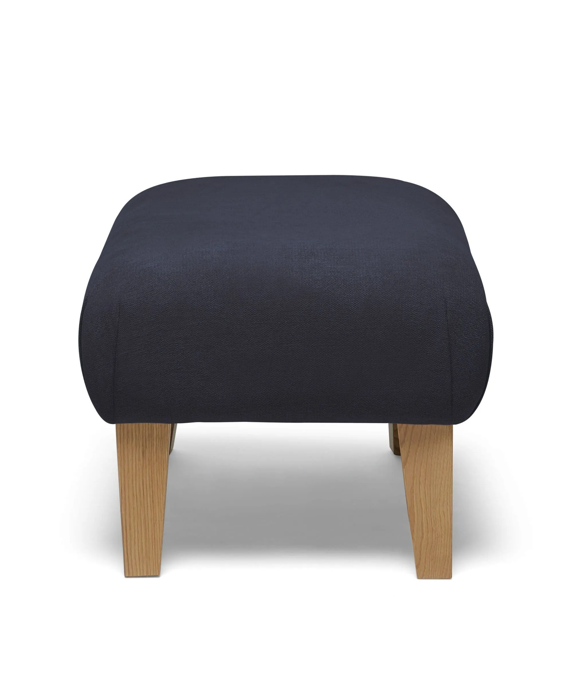 Hilston Nursing Chair & Footsool Set - Navy Woven