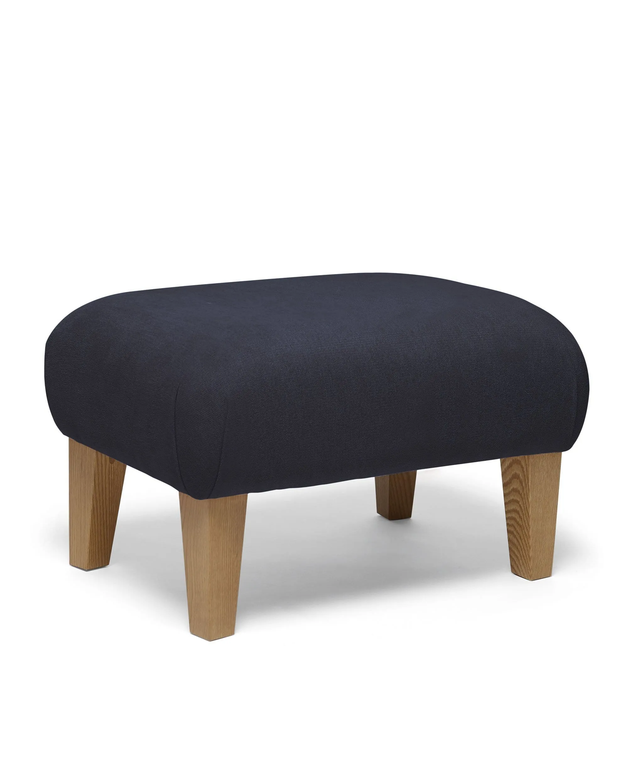 Hilston Nursing Chair & Footsool Set - Navy Woven