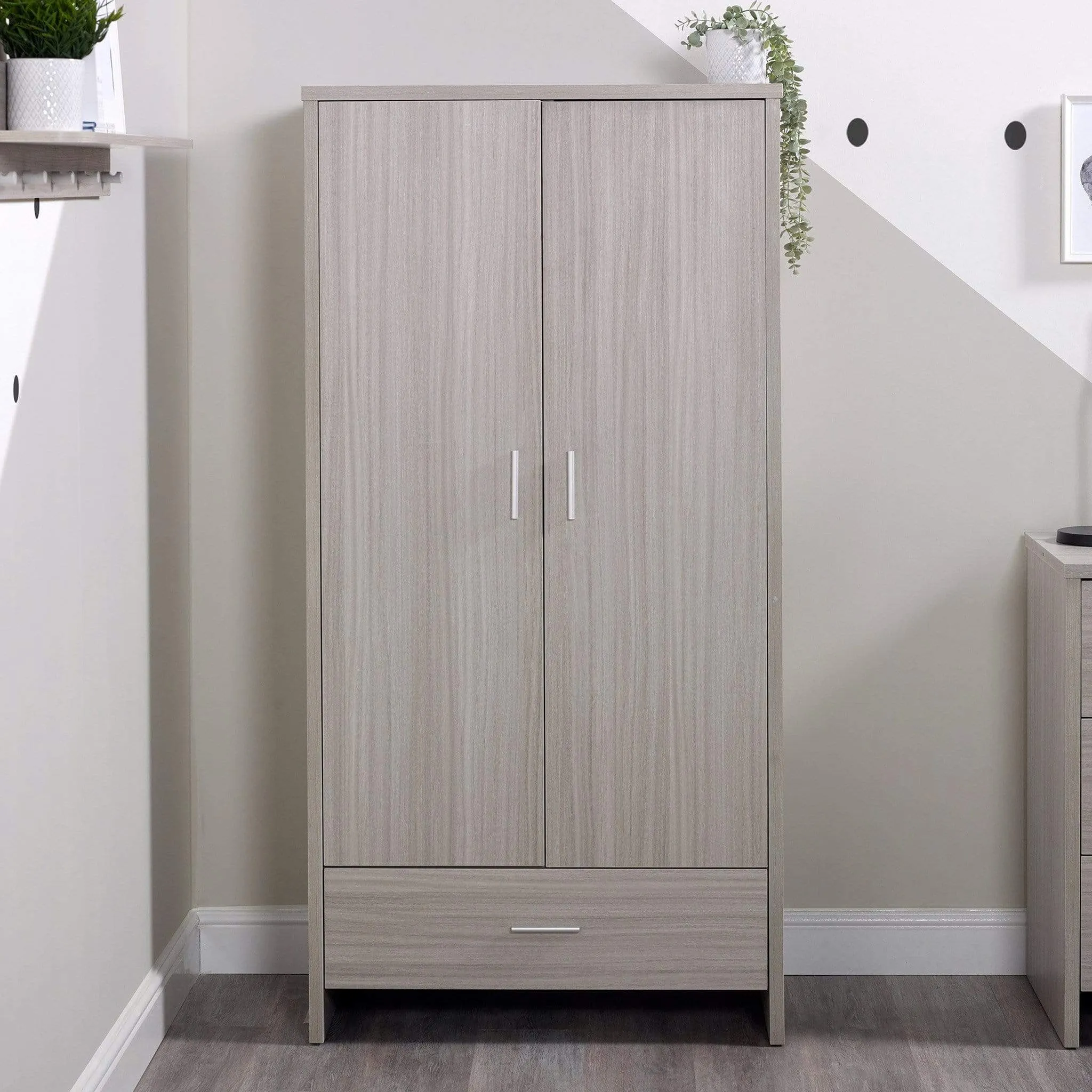 Ickle Bubba Pembrey 3 Piece Furniture Set and Under Drawer Ash Grey