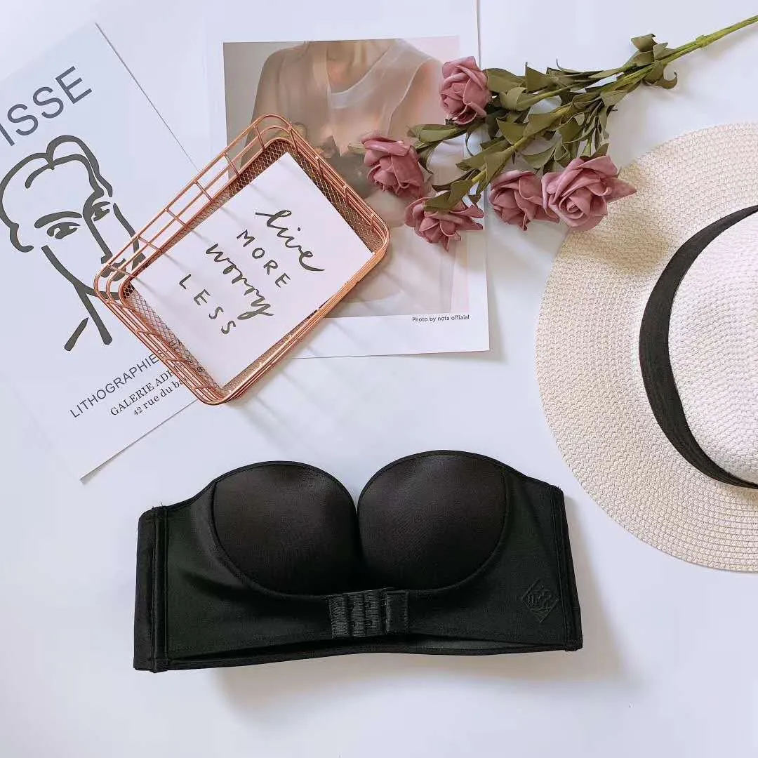 Invisible Bra With Strapless Front Buckle