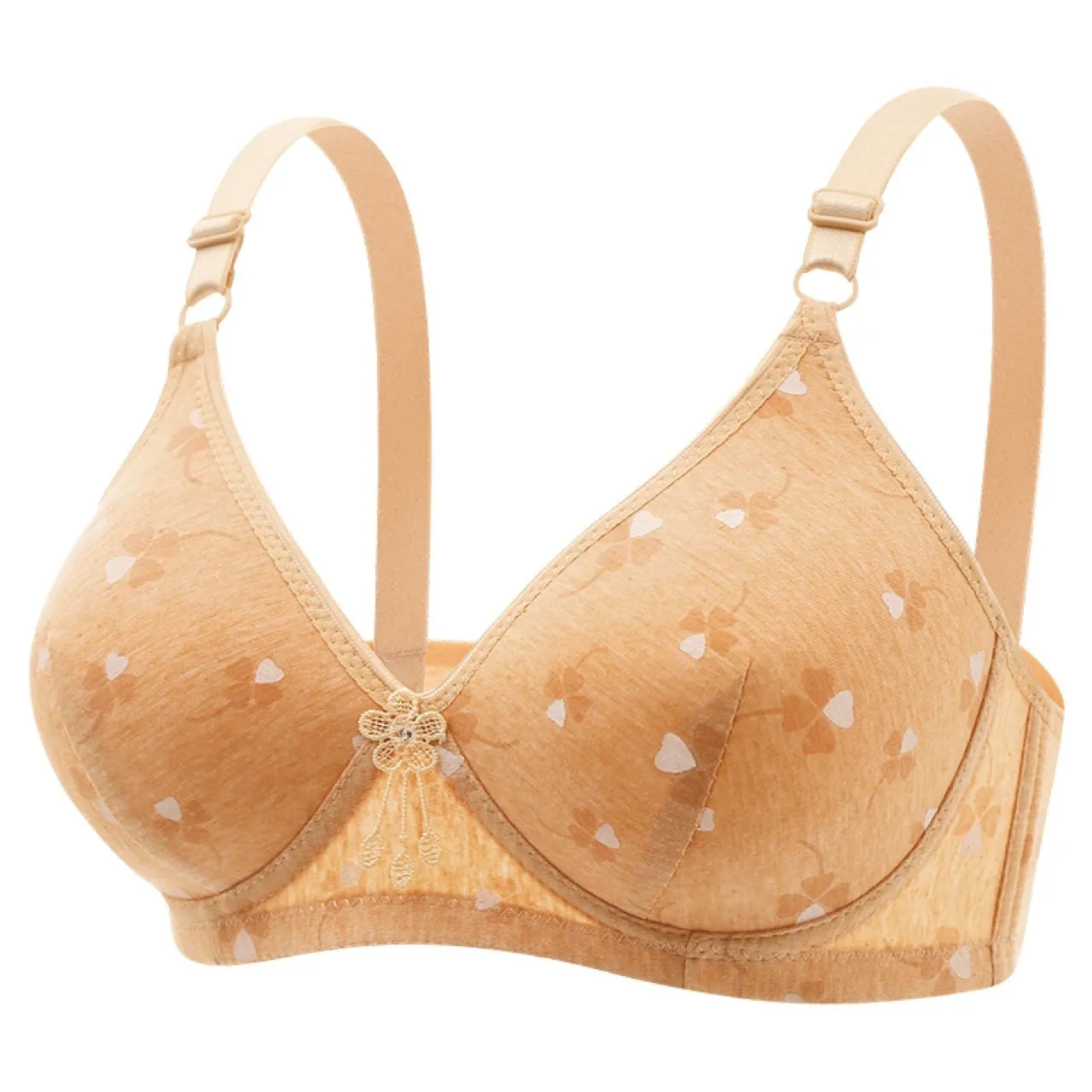 Large Size Thin Underwear Anti-sagging Wireless Bra