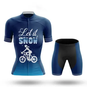 Let It Snow - Women - Cycling Kit
