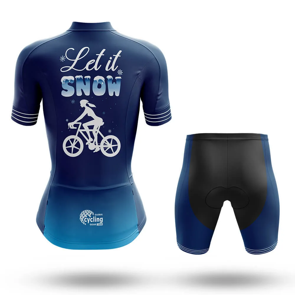 Let It Snow - Women - Cycling Kit