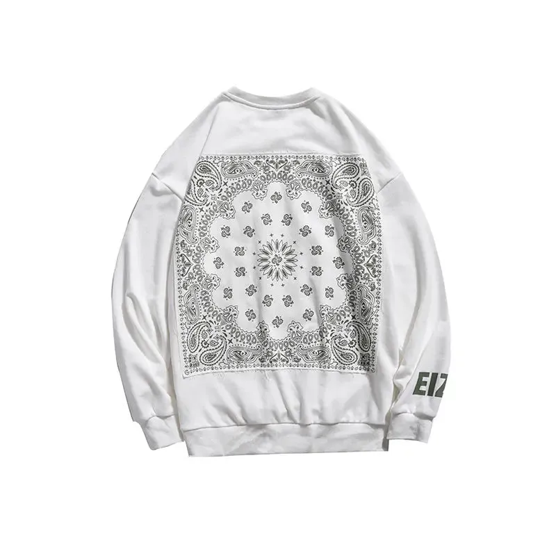 Men's autumn retro ethnic style sweater