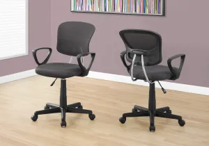 Multi Position Grey Mesh Juvenile Office Chair