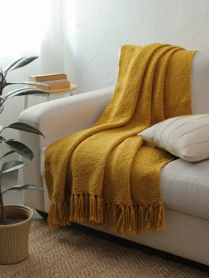 Nargis Throw (Yellow)