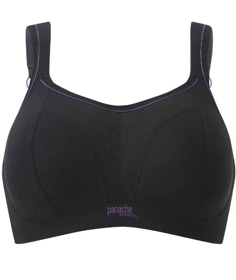 Panache Sport Boundless Wire-free Sports Bra- Black
