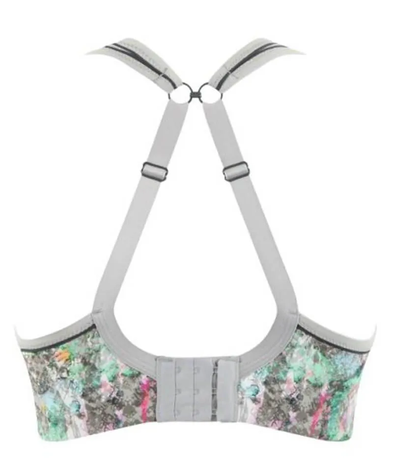 Panache Sport Power Underwired Sports Bra - Abstract Reptile