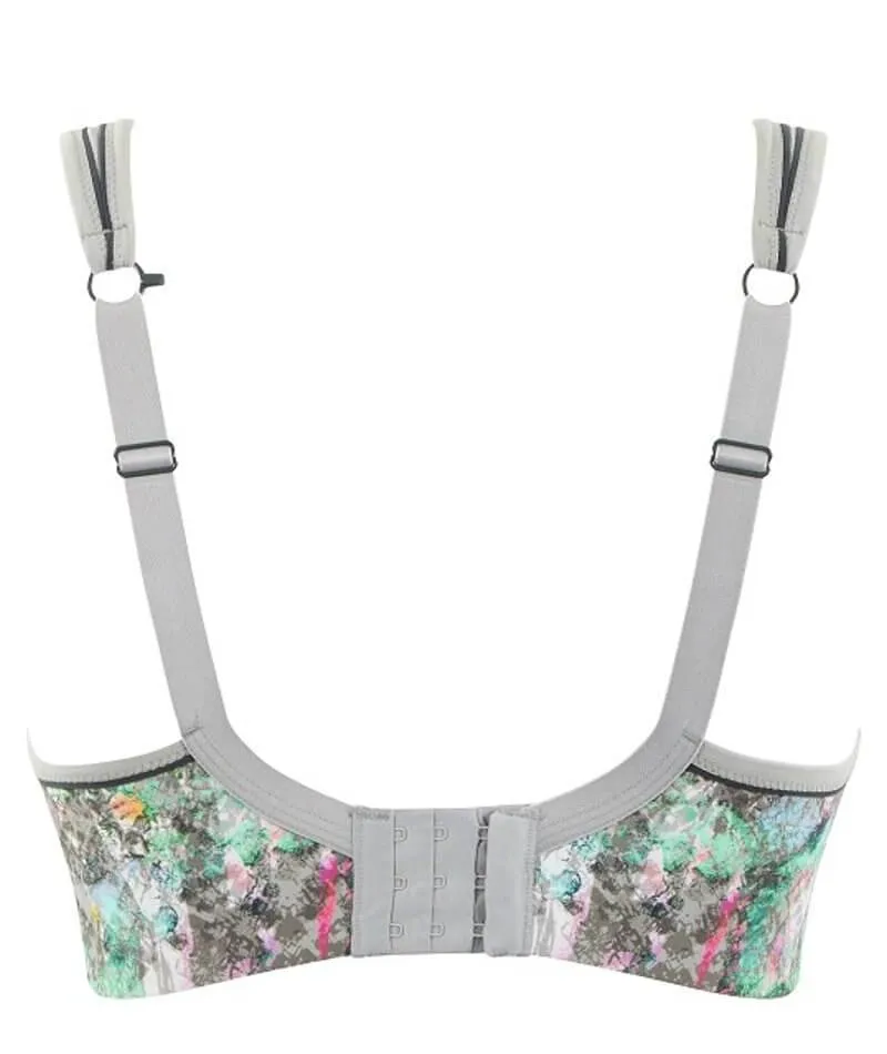 Panache Sport Power Underwired Sports Bra - Abstract Reptile