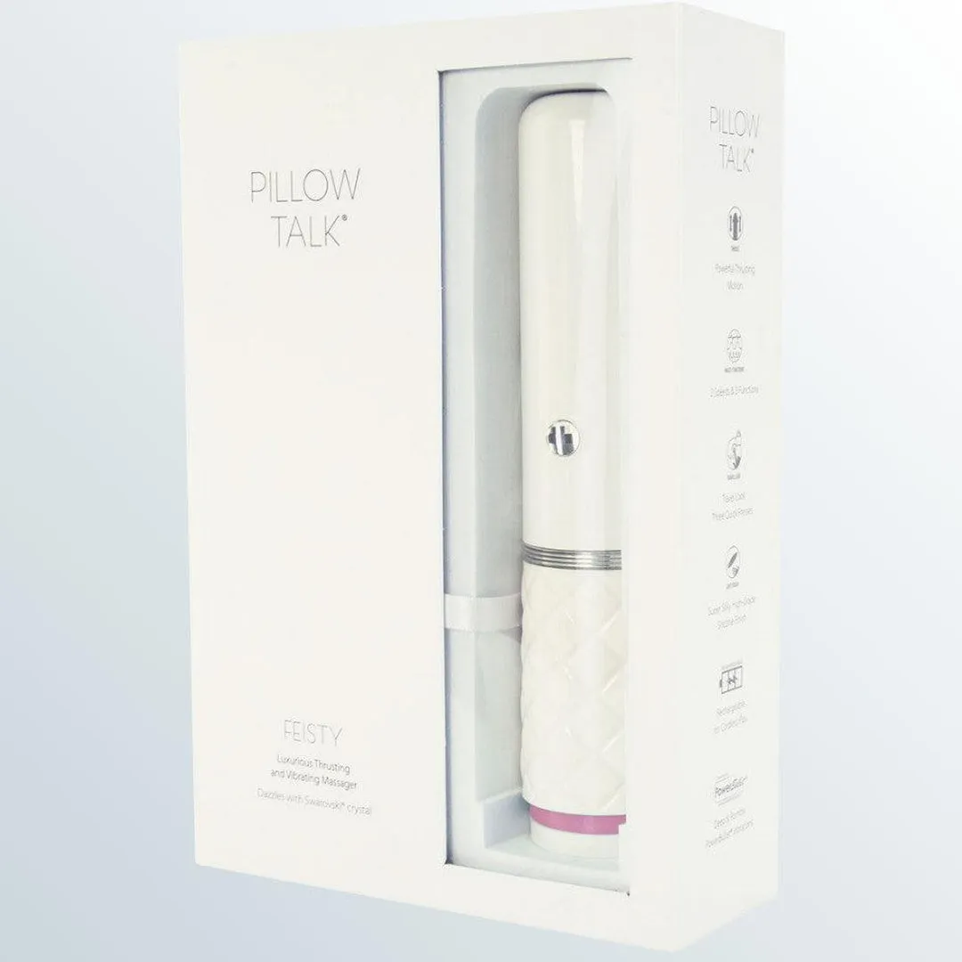 Pillow Talk Feisty Thrusting Vibrator - Pink