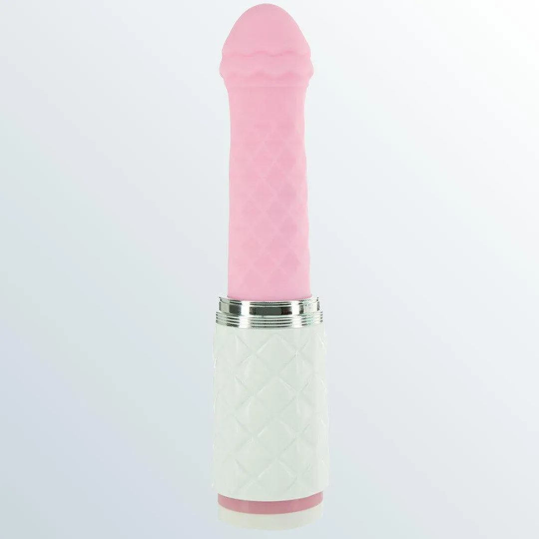 Pillow Talk Feisty Thrusting Vibrator - Pink