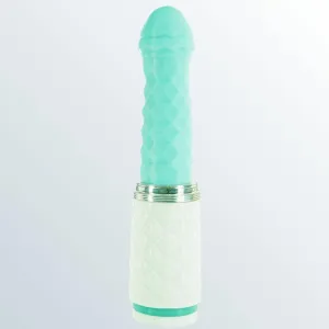 Pillow Talk Feisty Thrusting Vibrator - Teal