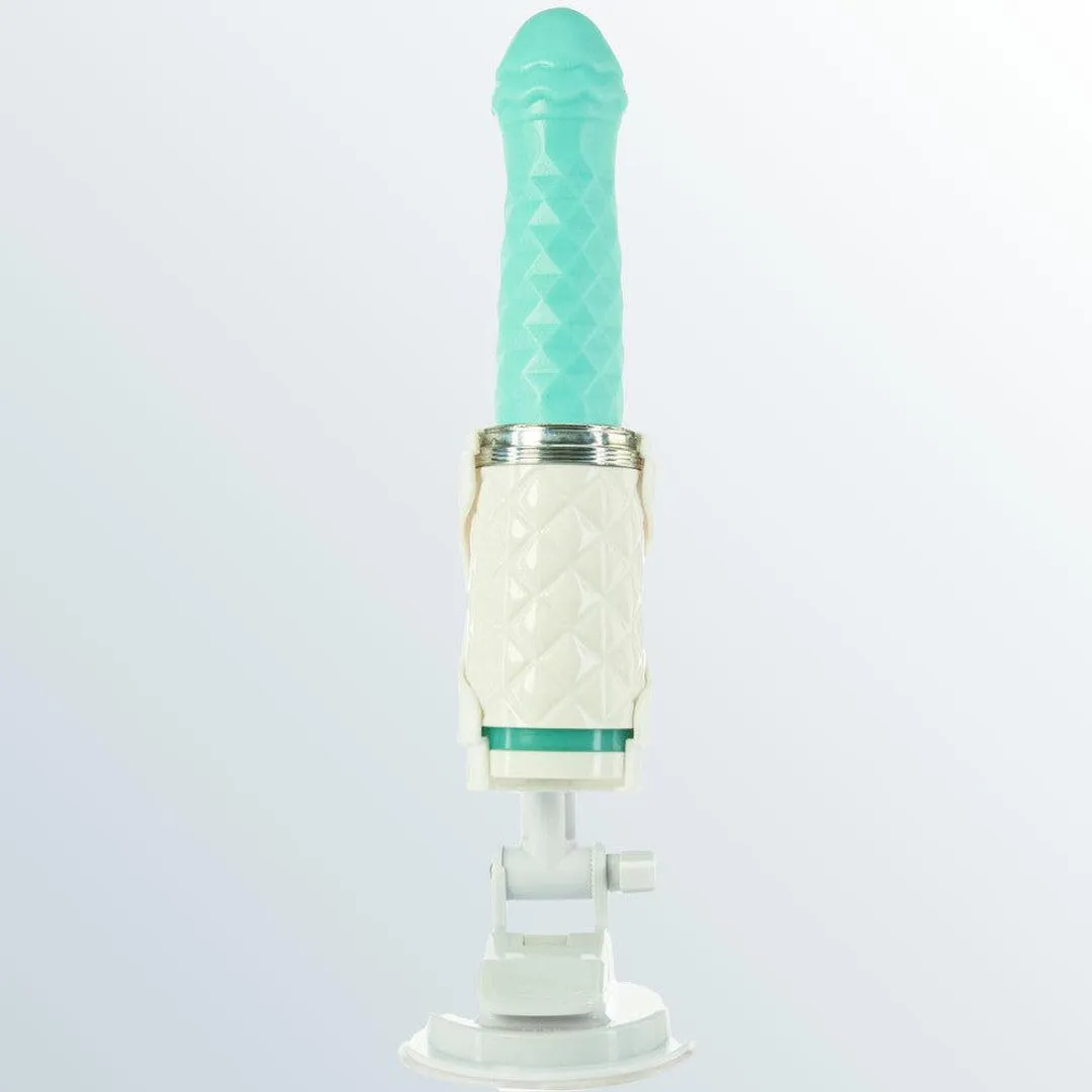 Pillow Talk Feisty Thrusting Vibrator - Teal