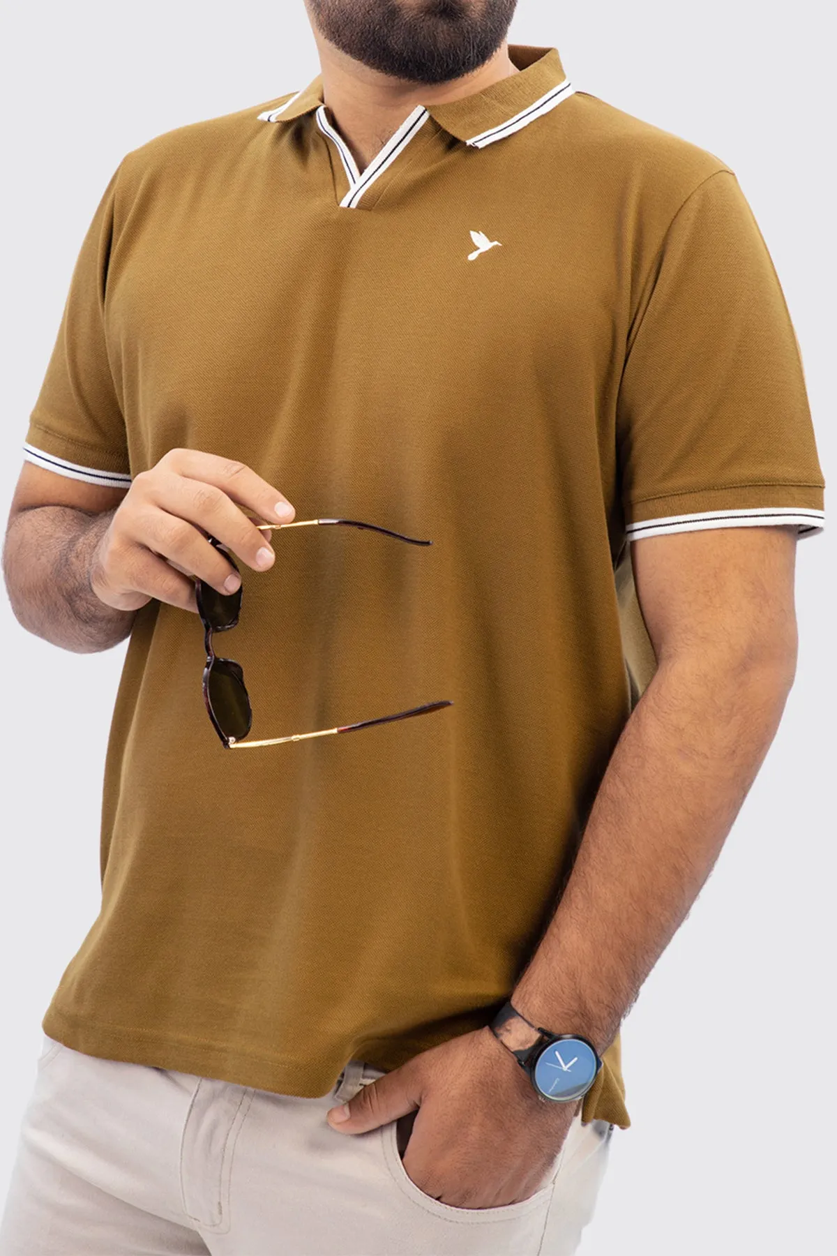 Plantation Short Placket Polo Shirt - S23 - MP0233R