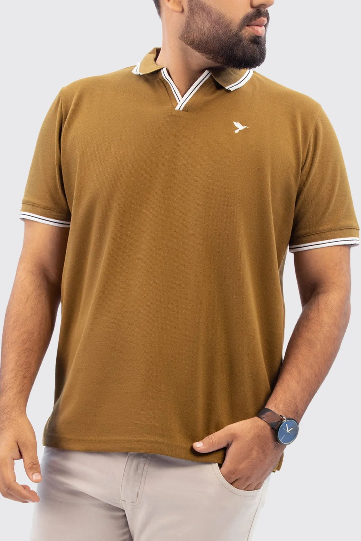 Plantation Short Placket Polo Shirt - S23 - MP0233R