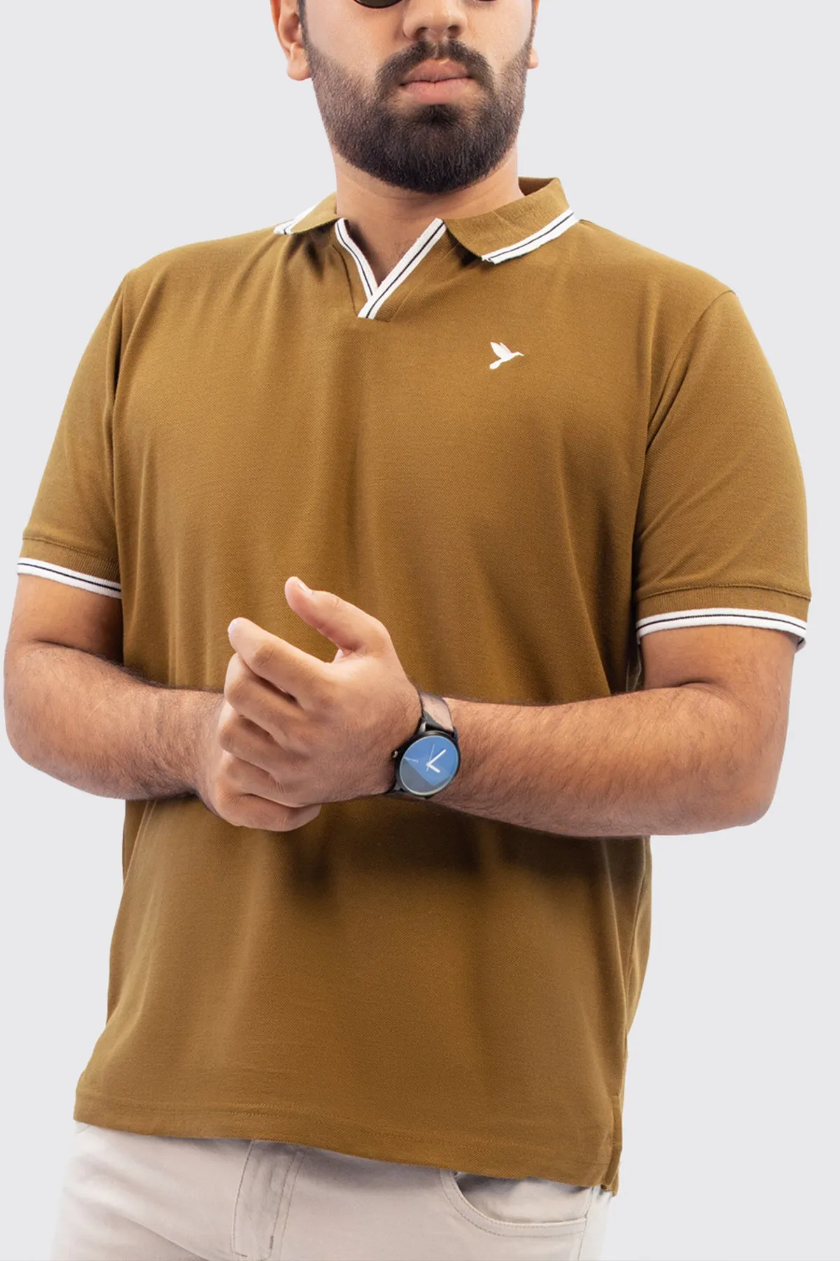 Plantation Short Placket Polo Shirt - S23 - MP0233R