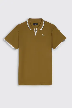 Plantation Short Placket Polo Shirt - S23 - MP0233R