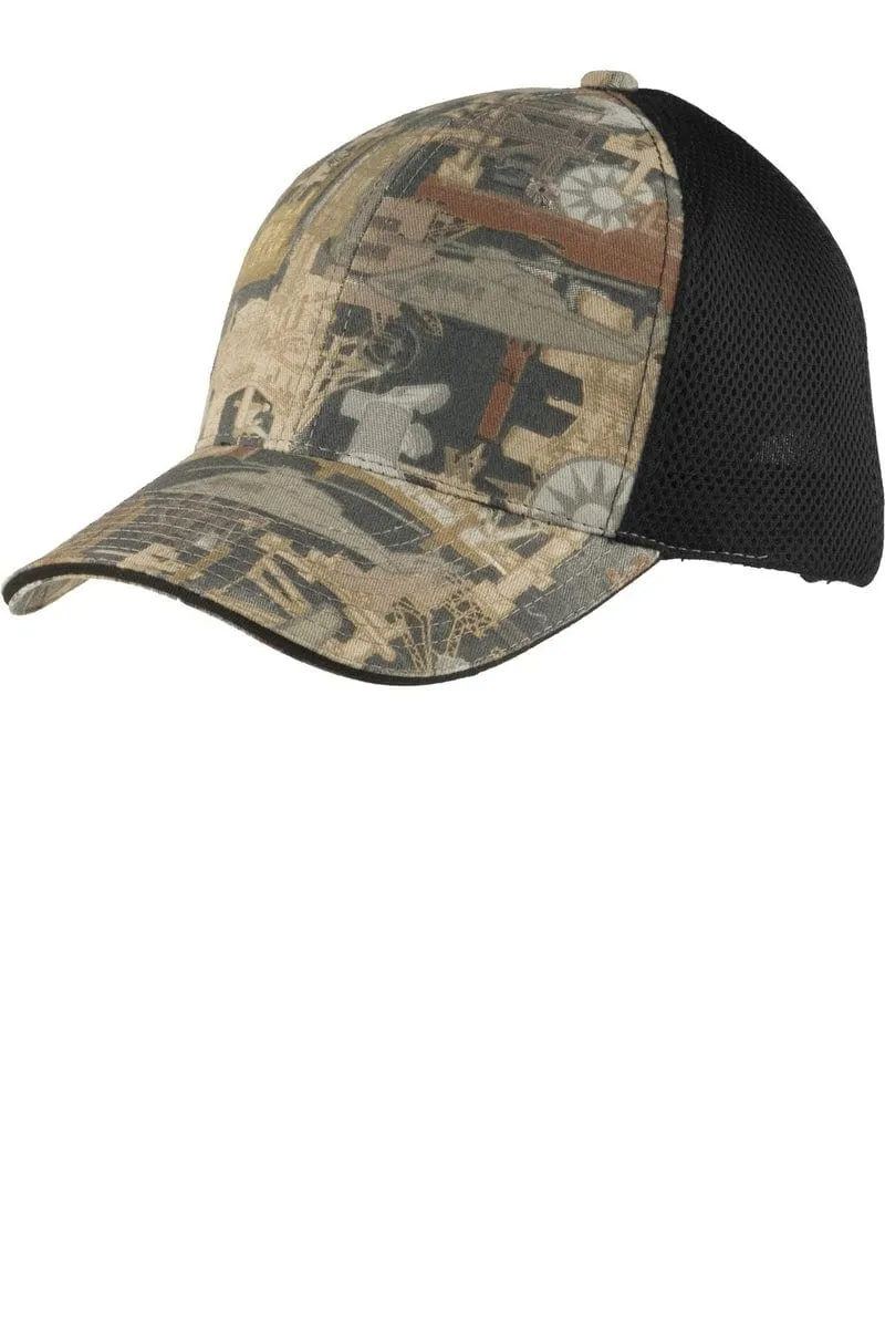 Port Authority® Camouflage Cap with Air Mesh Back. C912