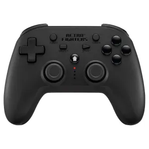Retro Fighters Defender Bluetooth Controller Next-Gen PS3, PS4 & PC Compatible Wireless (Black)