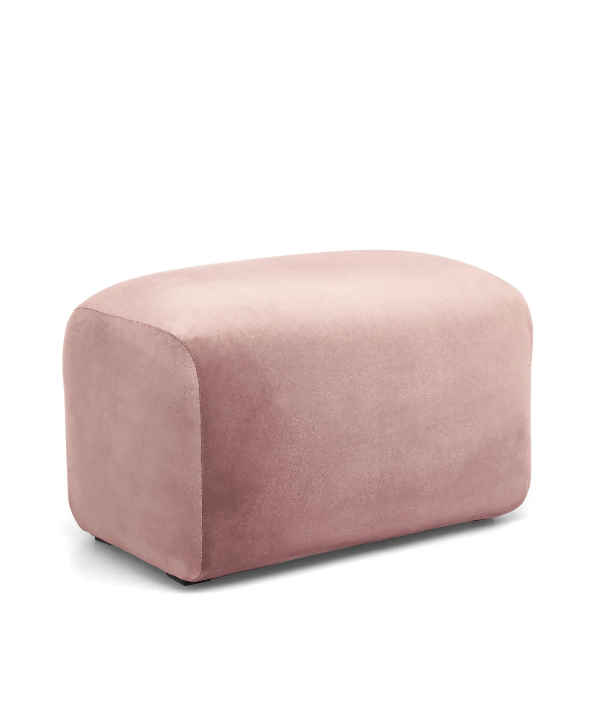 Royton Nursing Chair & Footsool Set - Blush Velvet