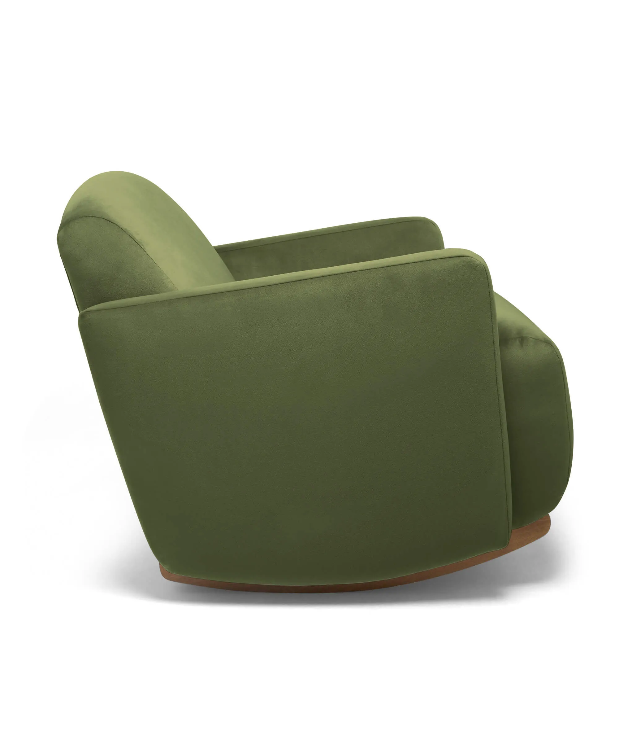 Royton Nursing Chair - Olive Velvet
