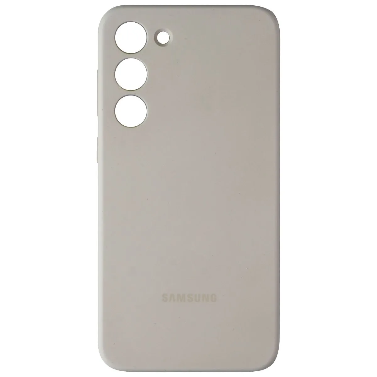 Samsung Silicone Case for Galaxy S23  (Plus) - Cream