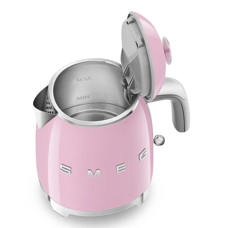 SMEG KLF05PKUK 50s Retro Style Mini Kettle Pink
