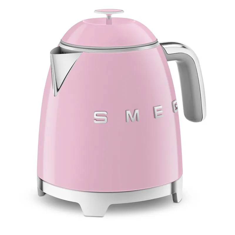 SMEG KLF05PKUK 50s Retro Style Mini Kettle Pink